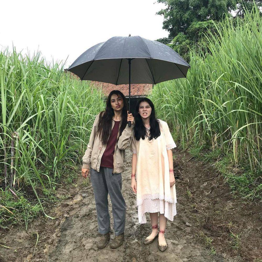 Gisellma Firmansyah di balik layar film Sewu Dino (Instagram.com/gisellamaf)