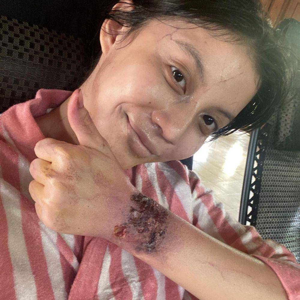 Gisellma Firmanysah di balik layar film Sewu Dino (Instagram.com/gisellmaf)