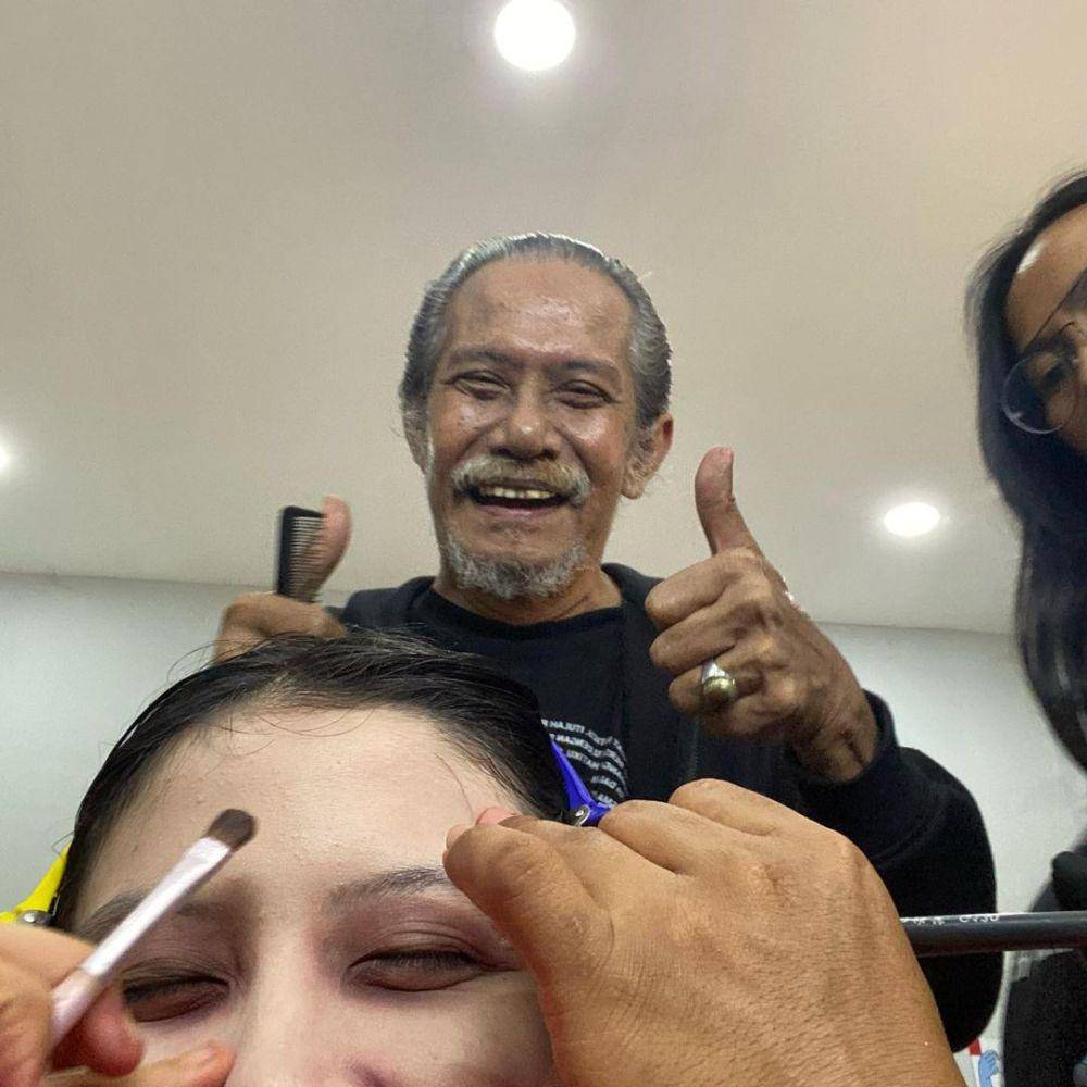 Gisellma Firmansyah di balik layar film Sewu Dino (Instagram.com/gisellamaf)