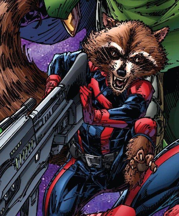 Rocket Raccoon versi komik (dok. Marvel Comics)