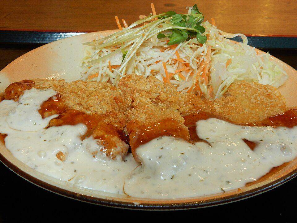 ilustrasi chicken nanban (commons.wikimedia.org/Lombroso)