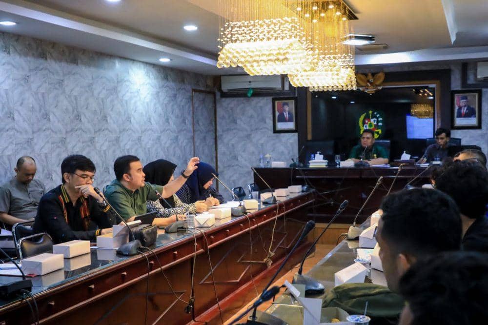 Suasana rapat terkait revitalisasi gedung Warenhuis Kota Medan (Dok. Istimewa)