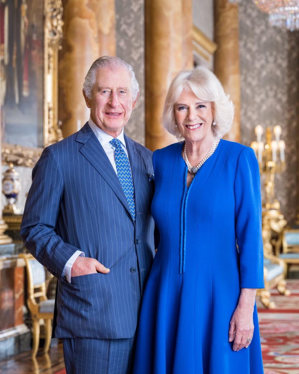 Raja Charles III dan Permaisuri Camilla. (dok. Twitter @RoyalFamily)