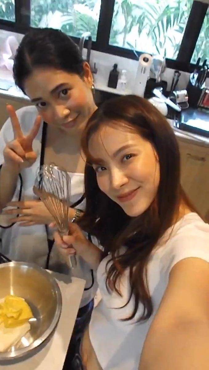 potret Perayaan Ulang Tahun Nine Naphat ke-27 bersama Baifern Pimchanok (instagram.com/baifernbah)