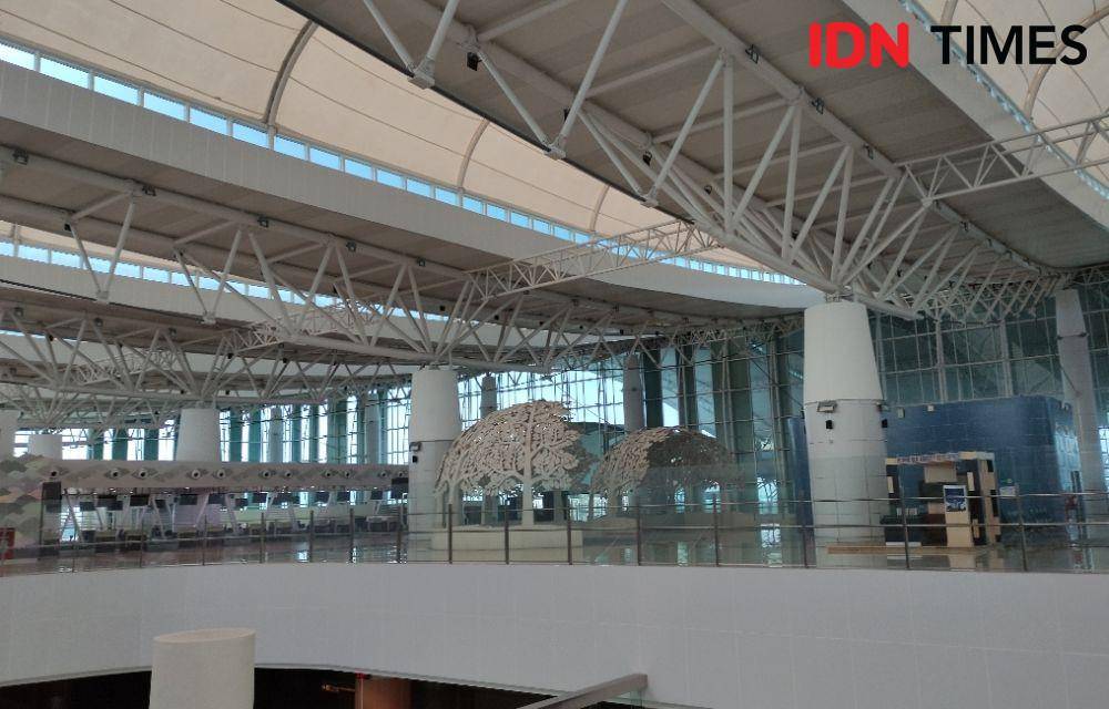 Interior Bandara Internasional Kertajati, Majalengka, Jawa Barat (IDN Times/Yosafat Diva Bayu Wisesa)