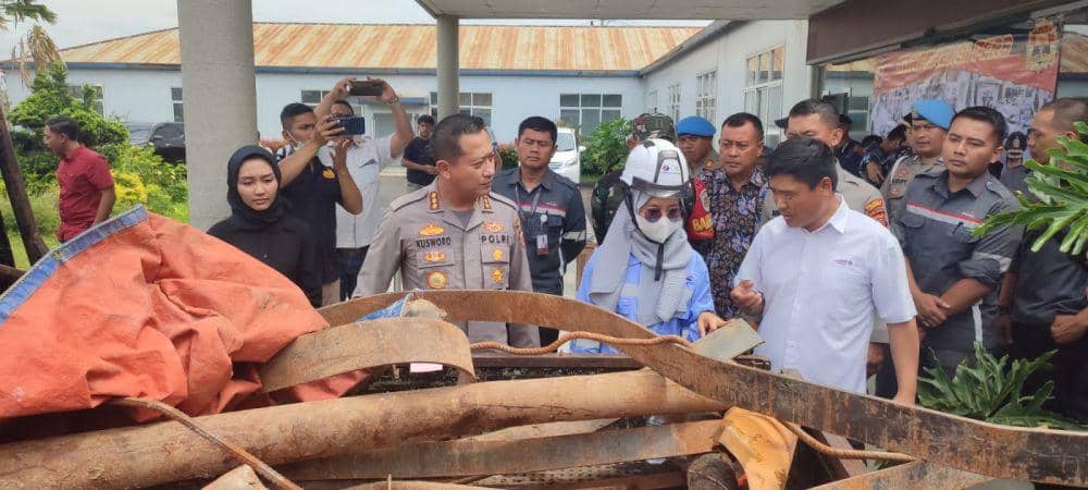 Besi Proyek Stasiun KCIC Dicuri, Tiga Pelaku Diamankan!