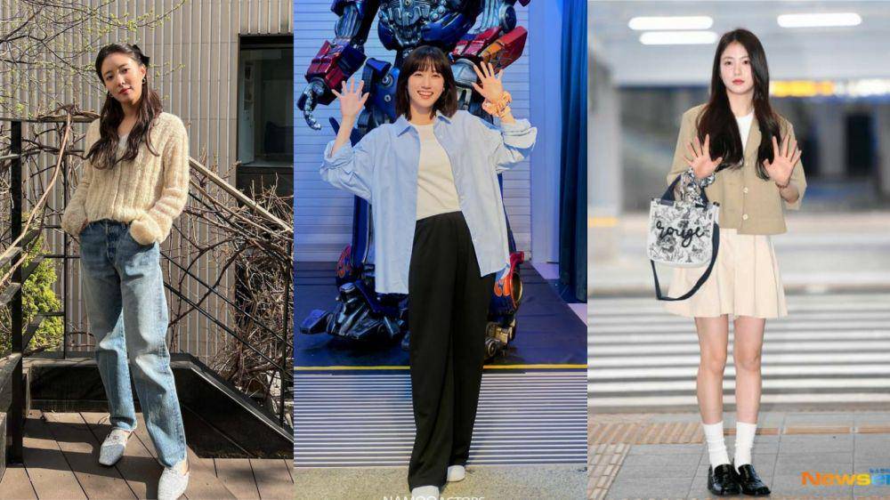 inspirasi outfit buat hangout ala aktris Korea (instagram.com/seyoung_10 | eunbining0904)