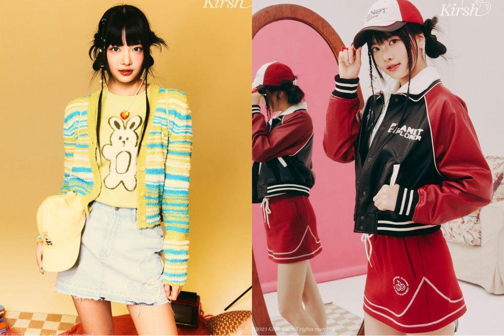 9 Referensi OOTD Cewek Kue ala Eunchae LE SSERAFIM, Youthful Banget!