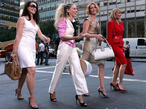 cuplikan film Sex and the City. (dok. Warner Bros. Pictures/Sex and the City)