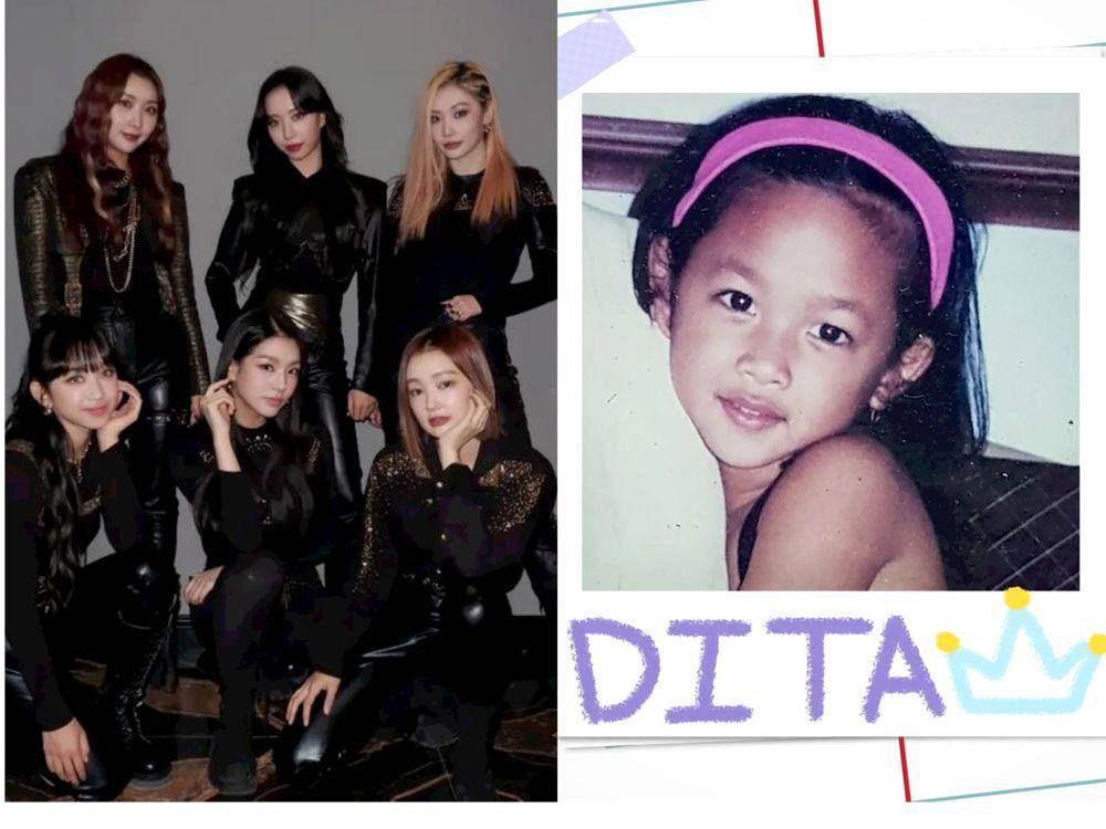 6 Potret Masa Kecil Member Secret Number, Dita Indonesia Banget!