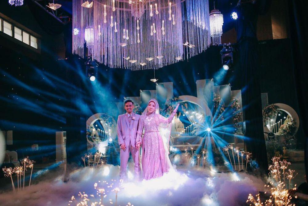 Acara wedding di Gedung Graha Tirta (Instagram/evancalisto)