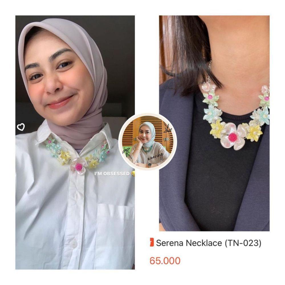 Kalung ala Dianty Annisa (instagram.com/diantyy.wearing)