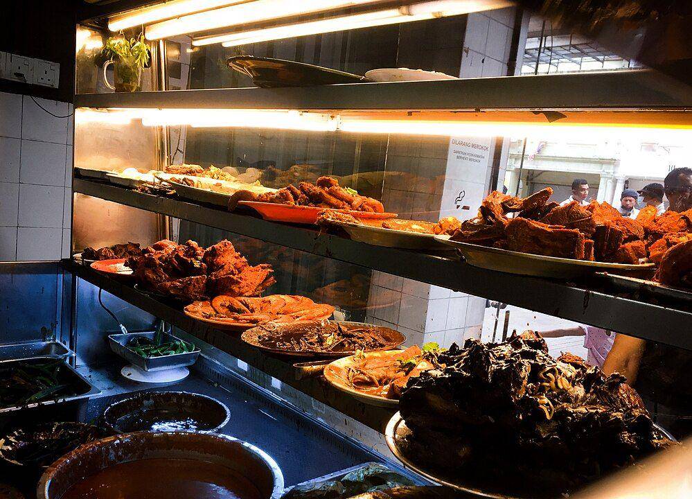 ilustrasi nasi kandar (commons.wikimedia.org/Kutubkhanah)
