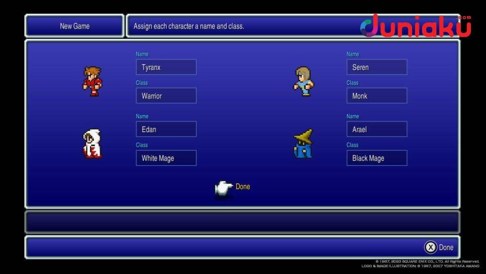 Tangkapan Layar Dimas Ramadhan. Square Enix