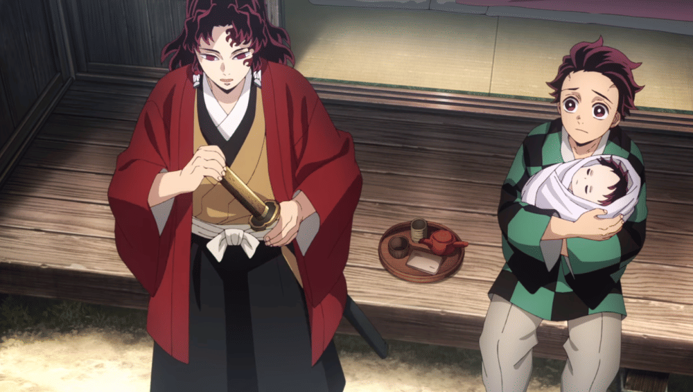 Sumiyoshi dan Yoriichi (dok. Ufotable/ Kimetsu no Yaiba Swordsmith Village Arc)