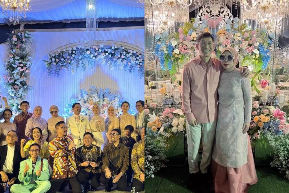 Punya Beberapa Andil, 9 Momen Melly Goeslaw di Nikahan Sahrul Gunawan