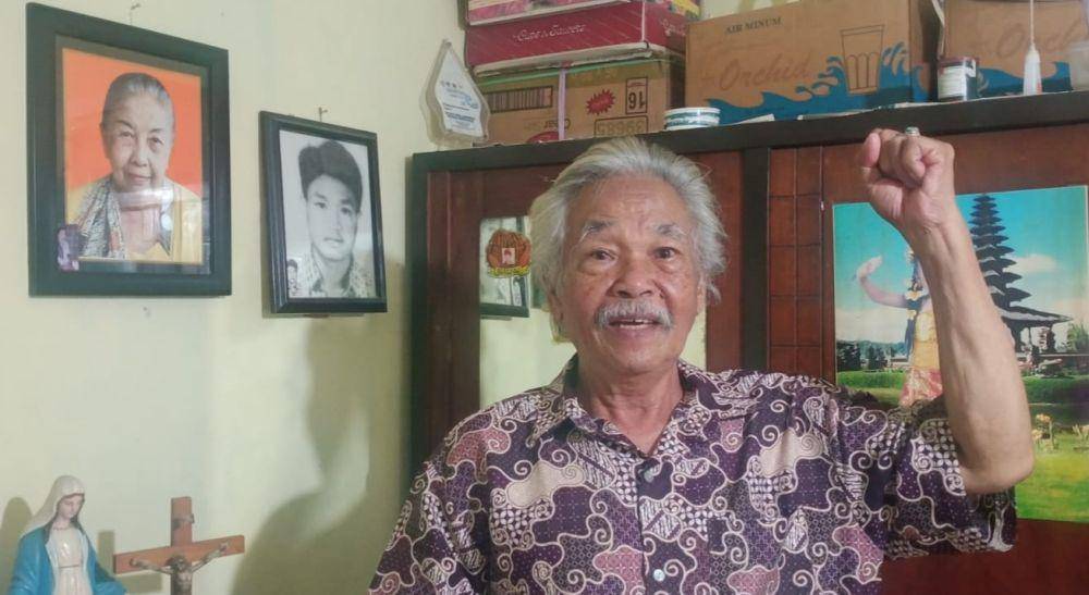 Ayah Petrus Bima Anugerah, Dionysius Utomo Raharjo. (IDN Times/Rizal Adhi Pratama)