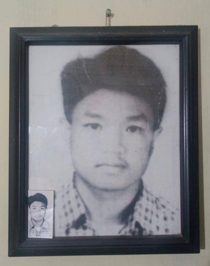 Foto Petrus Bima Anugerah yang hilang menjelang runtuhnya rezim Orde Baru. (IDN Times/Rizal Adhi Pratama)
