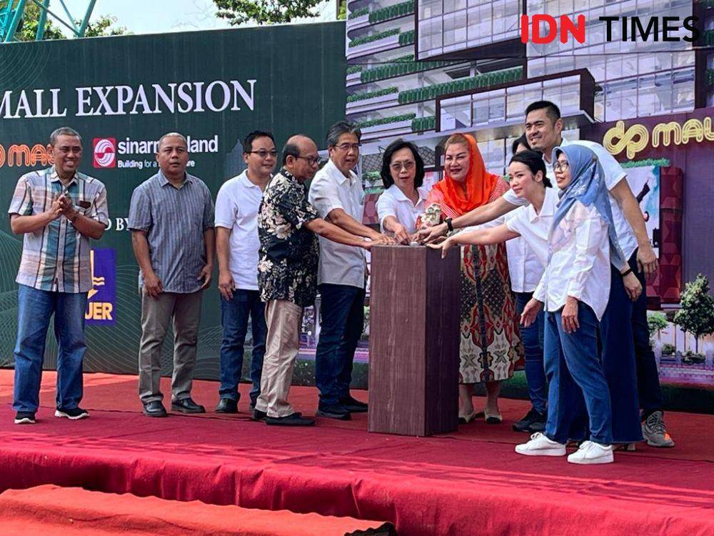 Groundbreaking ekspansi DP Mal Semarang. (IDN Times/Anggun Puspitoningrum)