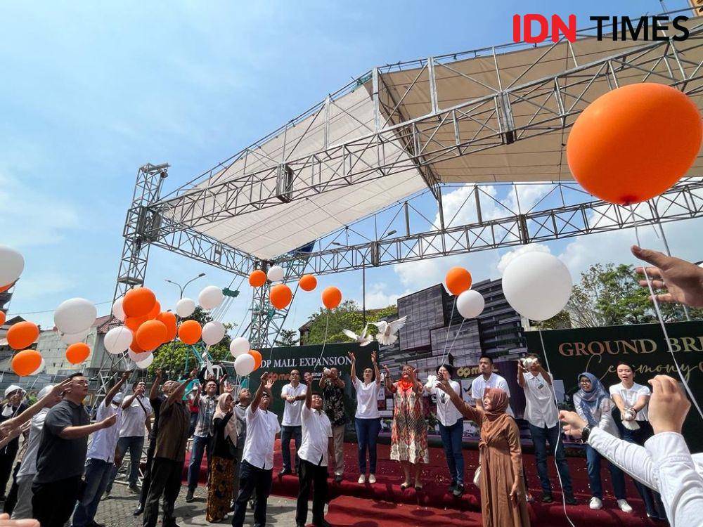 Groundbreaking ekspansi DP Mal Semarang. (IDN Times/Anggun Puspitoningrum)