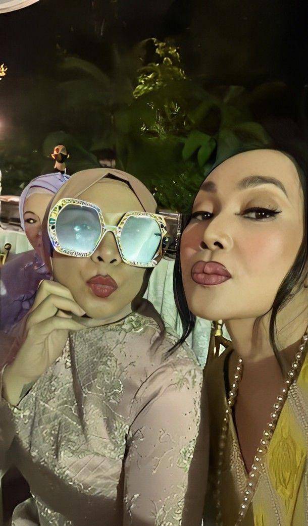 Potret Melly Goeslaw di pernikahan Sahrul Gunawan (instagram.com/dewigita01)