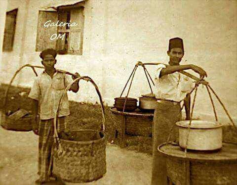 ilustrasi penjual nasi kandar zaman dulu (commons.wikimedia.org/Asian Photography)