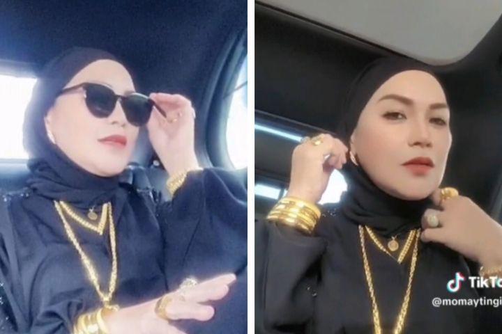 10 Potret Ibu Ayu Ting Ting Dandan Mewah, Disebut Toko Emas Berjalan!