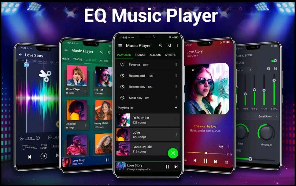 5 Aplikasi Pemutar Musik dengan Rating Tertinggi di Play Store
