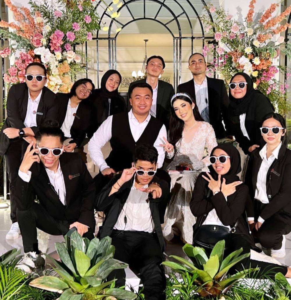 Resepsi pernikahan Fay Nabila (instagram.com/jiwamuda)
