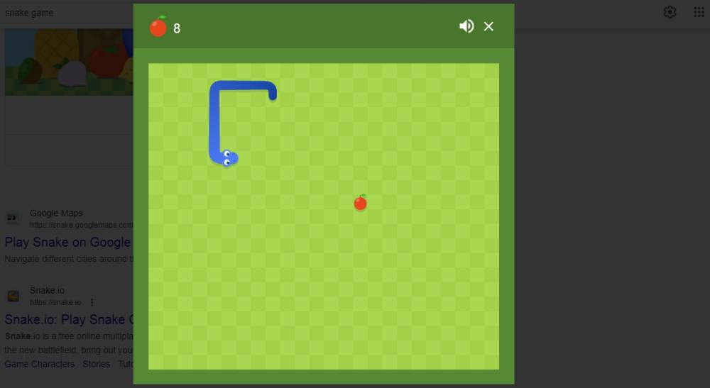 lapangan luas (dok. Google/Snake Game)