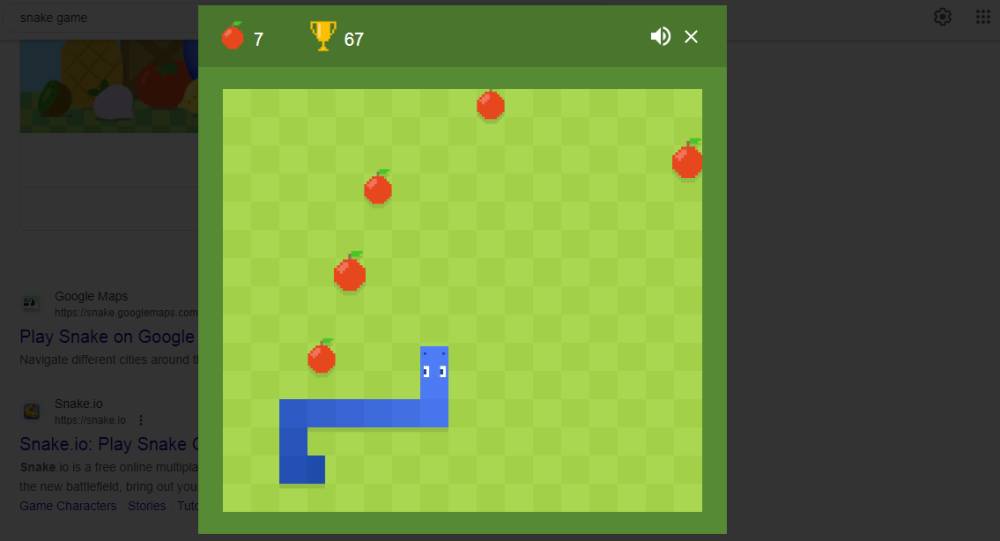 desain 8-bit (dok. Google/Snake Game)