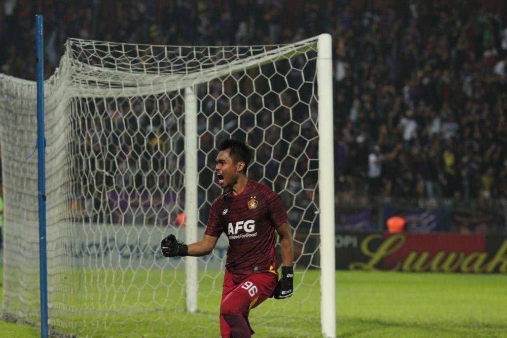 Kartika Aji saat bermain di Persik Kediri. IDN Times/ istimewa