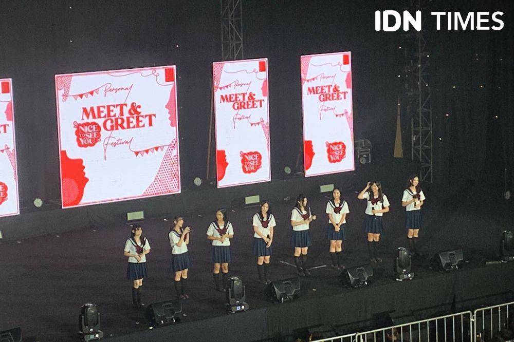 Meet & Greet Nice To See You JKT48 pada Minggu (7/5/2023) (IDN Times/Rafifa Shabira)