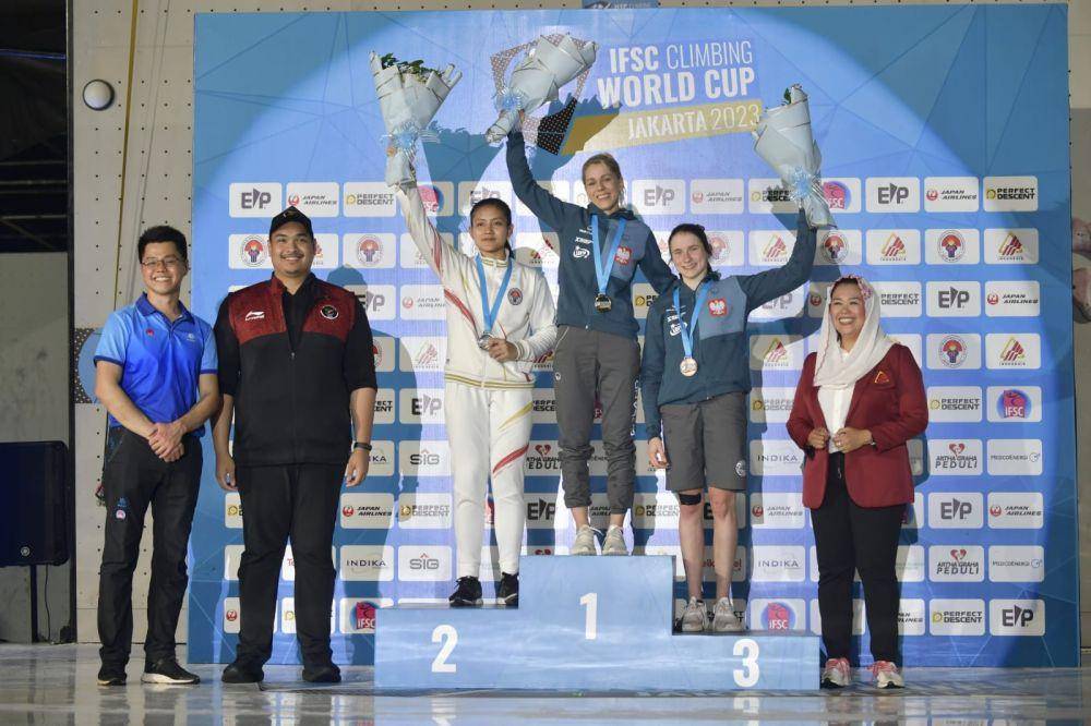 Gelaran Piala Dunia Panjat Tebing 2023. (Dok. Kemenpora)