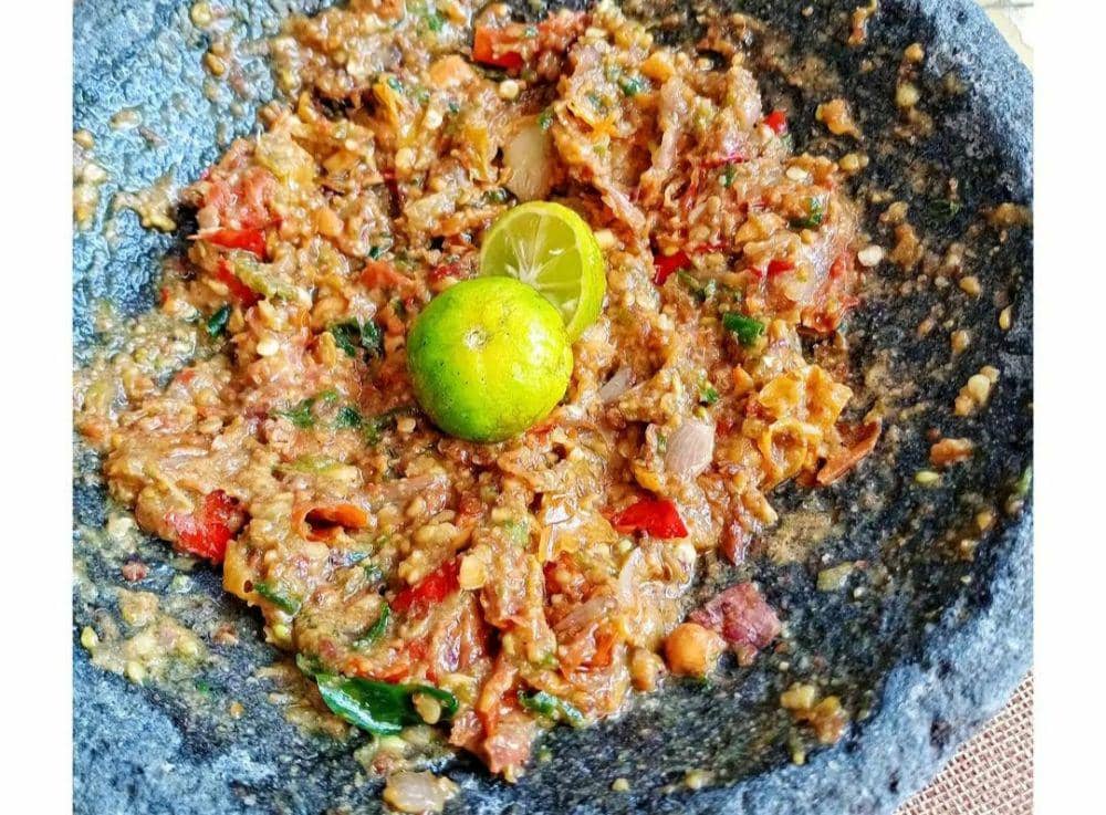 Ilustrasi sambal Lamongan(instagram.com/anggiebeckha)