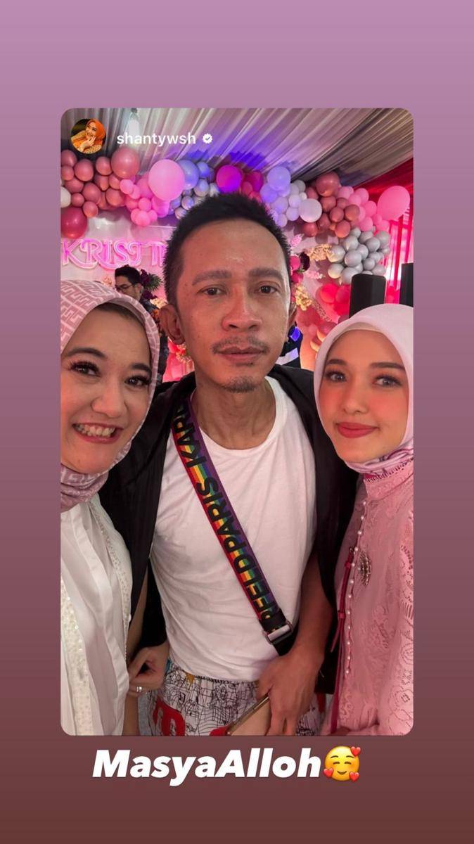 Momen ulang tahun Kristina (instagram.com/amingisback)