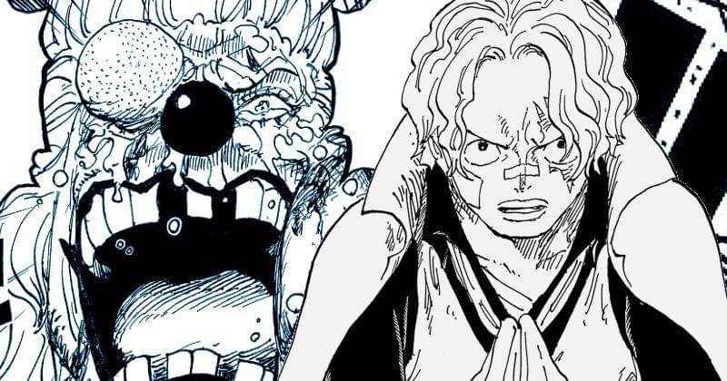 Buggy dan Sabo di One Piece 1082. (mangaplus.shueisha.co.jp/One Piece)
