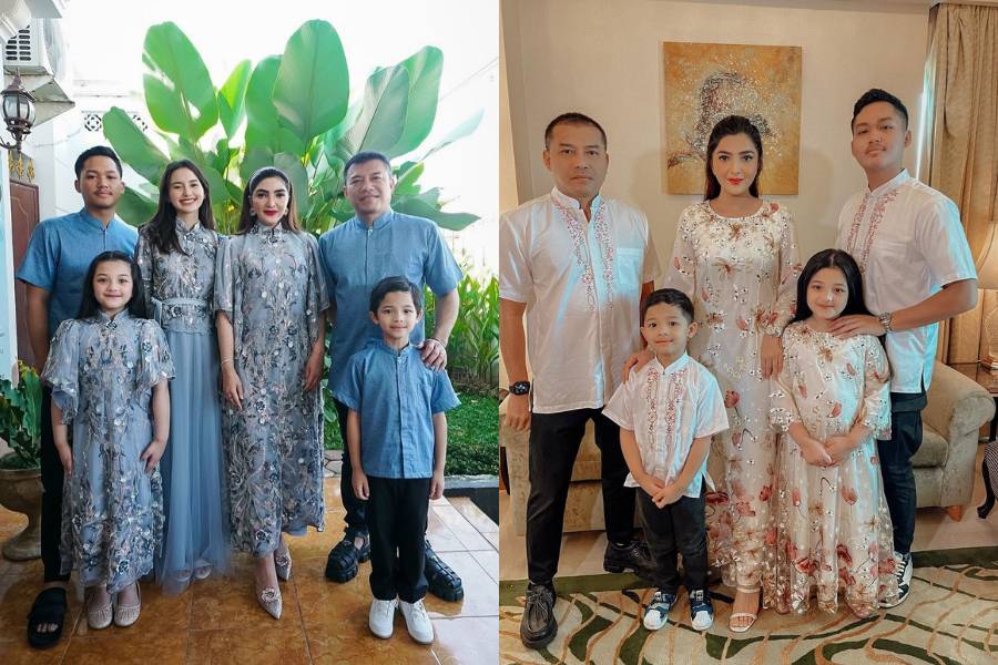 Dress brokat Ashanty. (instagram.com/ashanty_ash)