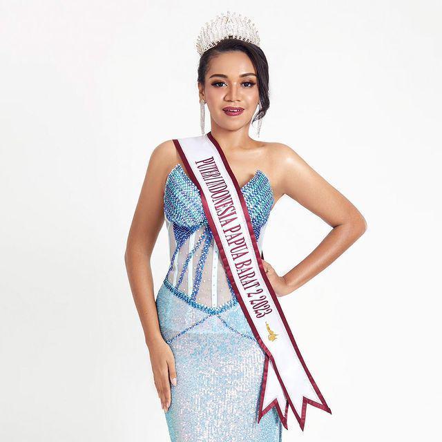 Chindy Agata Bosawer, Puteri Indonesia Papua Barat 2 2023 (Instagram.com/officialputeriindonesia)
