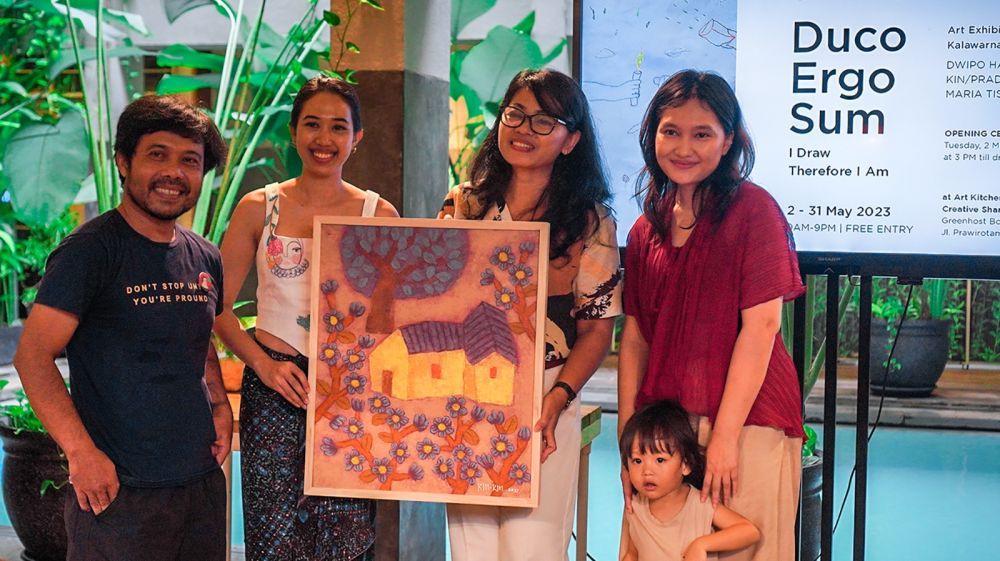 Greenhost Boutique Hotel Hadirkan Pameran Lukisan Karya 3 Seniman