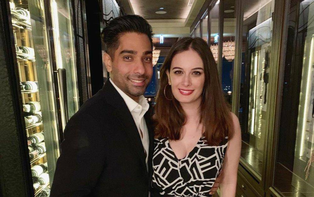 Evelyn Sharma dan suami (instagram.com/evelyn_sharma)