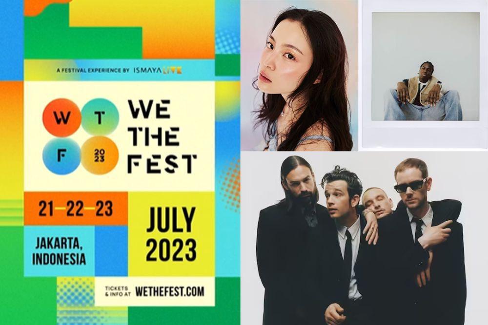 Harga Tiket dan Line Up We The Fest 2023, Ada Lee Hi Sampai The 1975