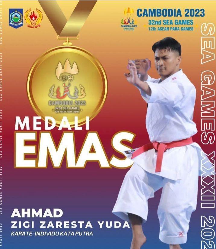 Dua Atlet NTB Menyumbang Medali untuk Indonesia di SEA Games Kamboja