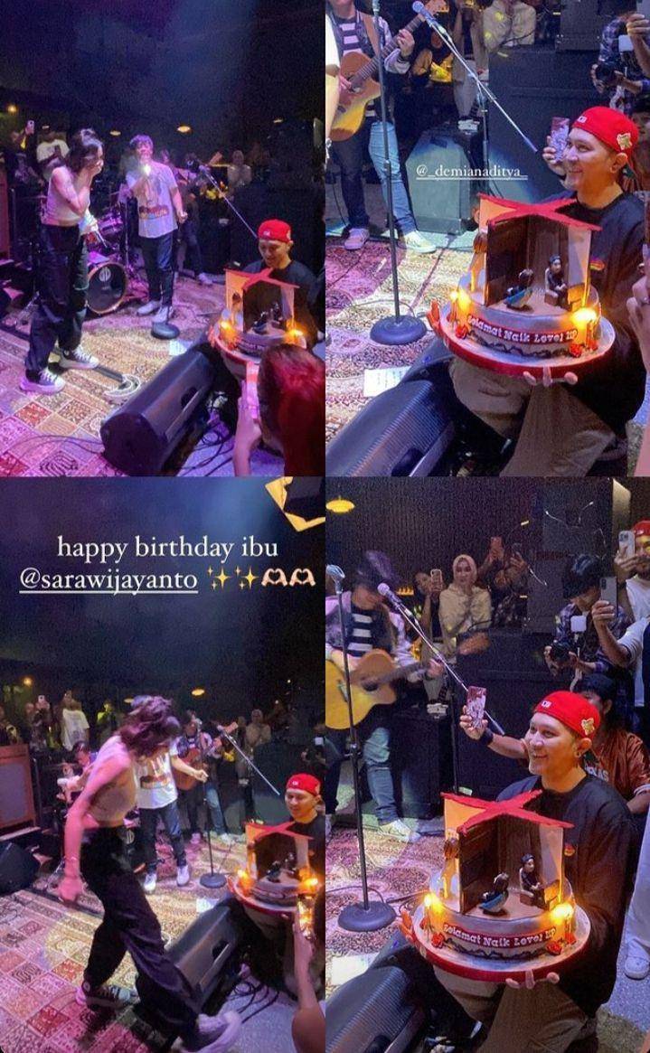 potret ultah ke-44 Sara Wijayanto (instagram.com/eunikethreisa)