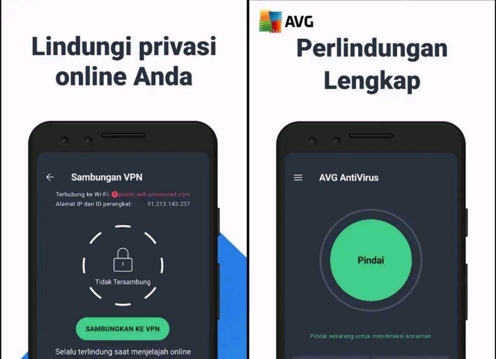potret aplikasi AVG AntiVirus dan Security (AVG Mobile/AVG AntiVirus dan Security)
