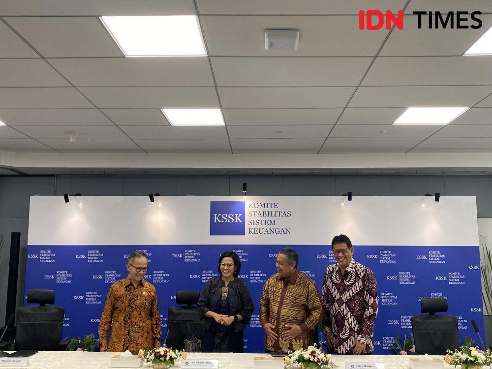 Sistem Keuangan RI Stabil, KSSK Waspadai Risiko Global
