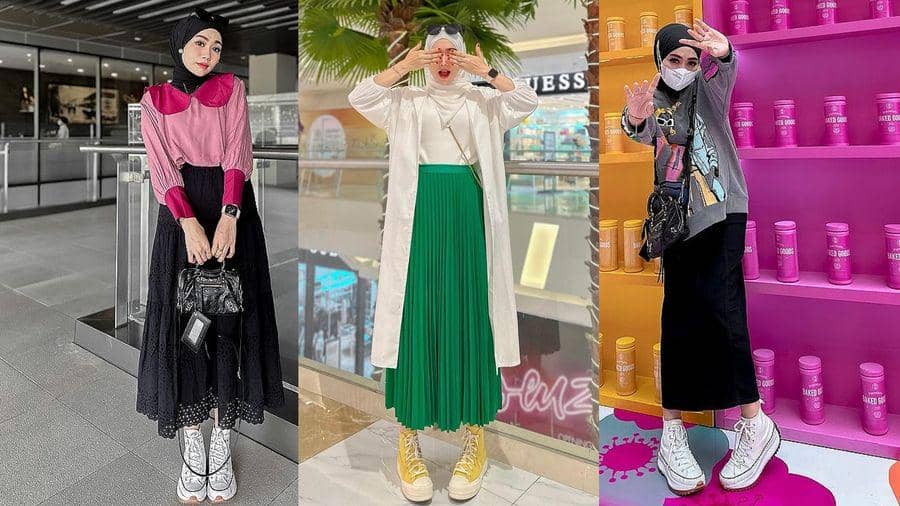 9 Padu Padan Rok ala Selebgram Yolla Anggita, Tampilan Chic Casual!