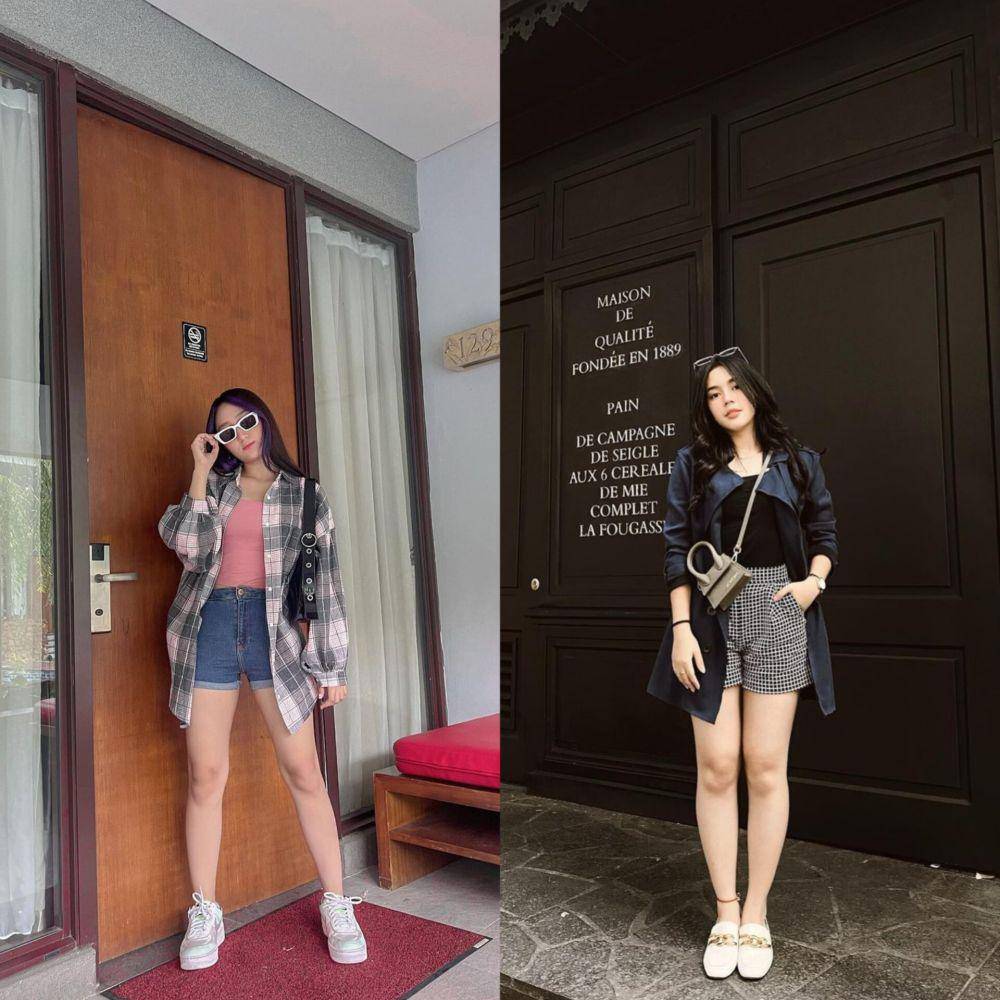 Adu gaya Fay Nabila vs. Sandrina Mazaya (instagram.com/faynabilalxndr | sandrinamazayya)