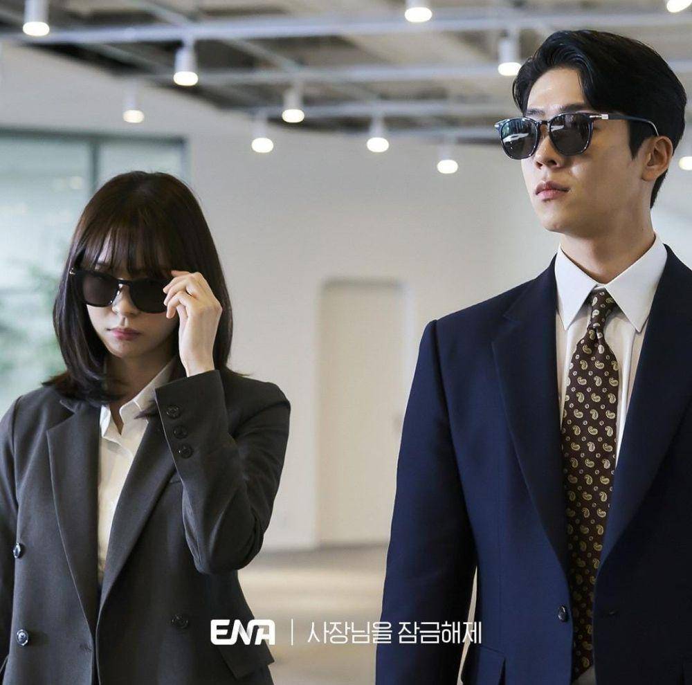 Seo Eun Soo dan Chae Jong Hyeop di drama Unlock My Boss (instagram.com/channel.ena.d)