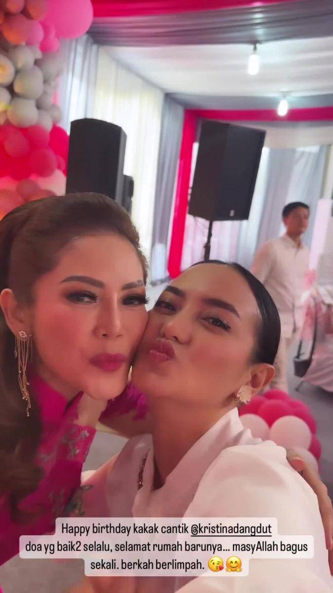 Momen ulang tahun Kristina (instagram.com/ririnekawati)